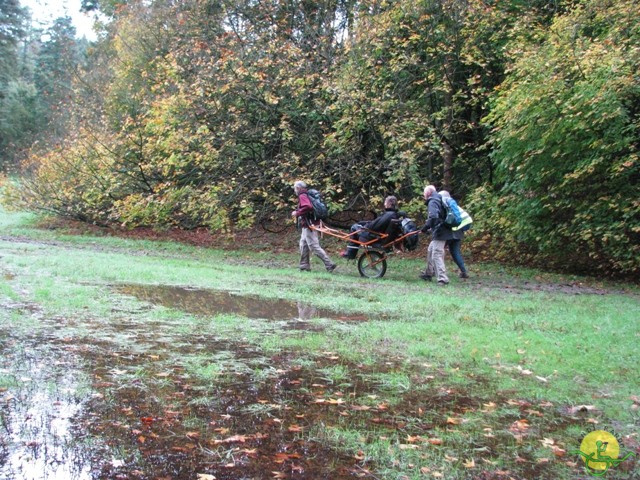 randonnée sportive avec joëlettes, Tervuren, 2012